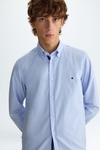 Camisa Oxford grosgrain