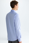 Camisa estructura cuello italiano