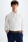 Spread collar Oxford shirt