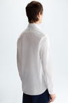 Spread collar Oxford shirt