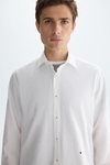 Spread collar Oxford shirt