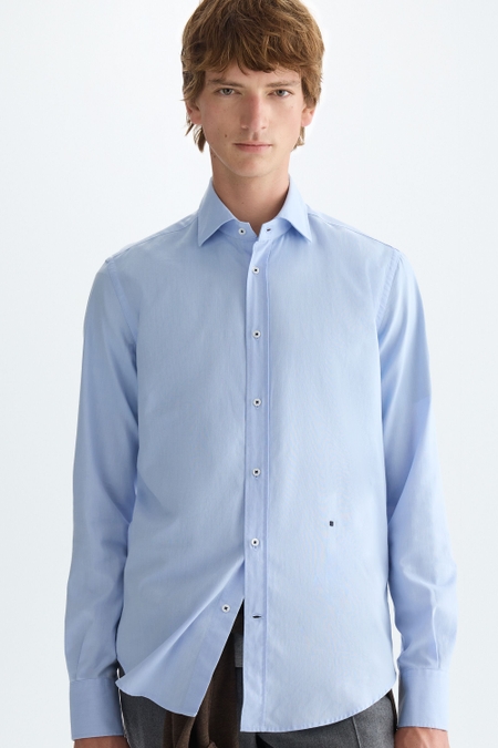 CAMISA OXFORD CUELLO ITALIANO