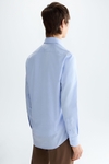 Spread collar Oxford shirt