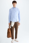 Spread collar Oxford shirt