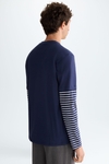 Long-sleeved double t-shirt