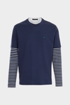 Long-sleeved double t-shirt