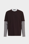 Long-sleeved double t-shirt