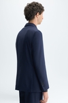 Wool classic fit suit jacket