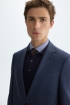 Tropical wool classic fit suit jacket