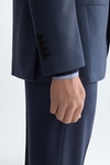 Tropical wool classic fit suit jacket
