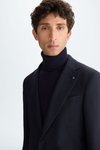 Wool twill relaxed fit blazer
