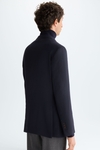 Wool twill relaxed fit blazer