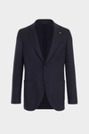 Wool twill relaxed fit blazer