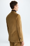 Chaqueta de traje relaxed fit pana algodón