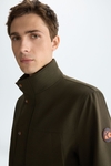 Waterproof textured technical parka