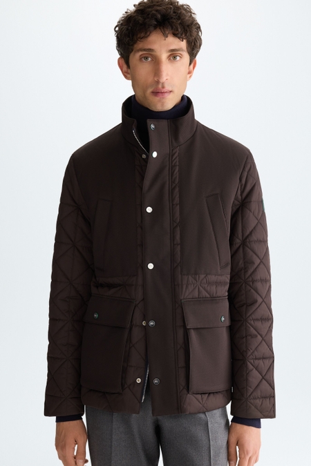 ORIGAMI QUILTED TECHNICAL JACKET