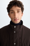 Origami quilted technical jacket