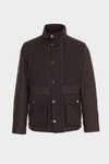 Origami quilted technical jacket