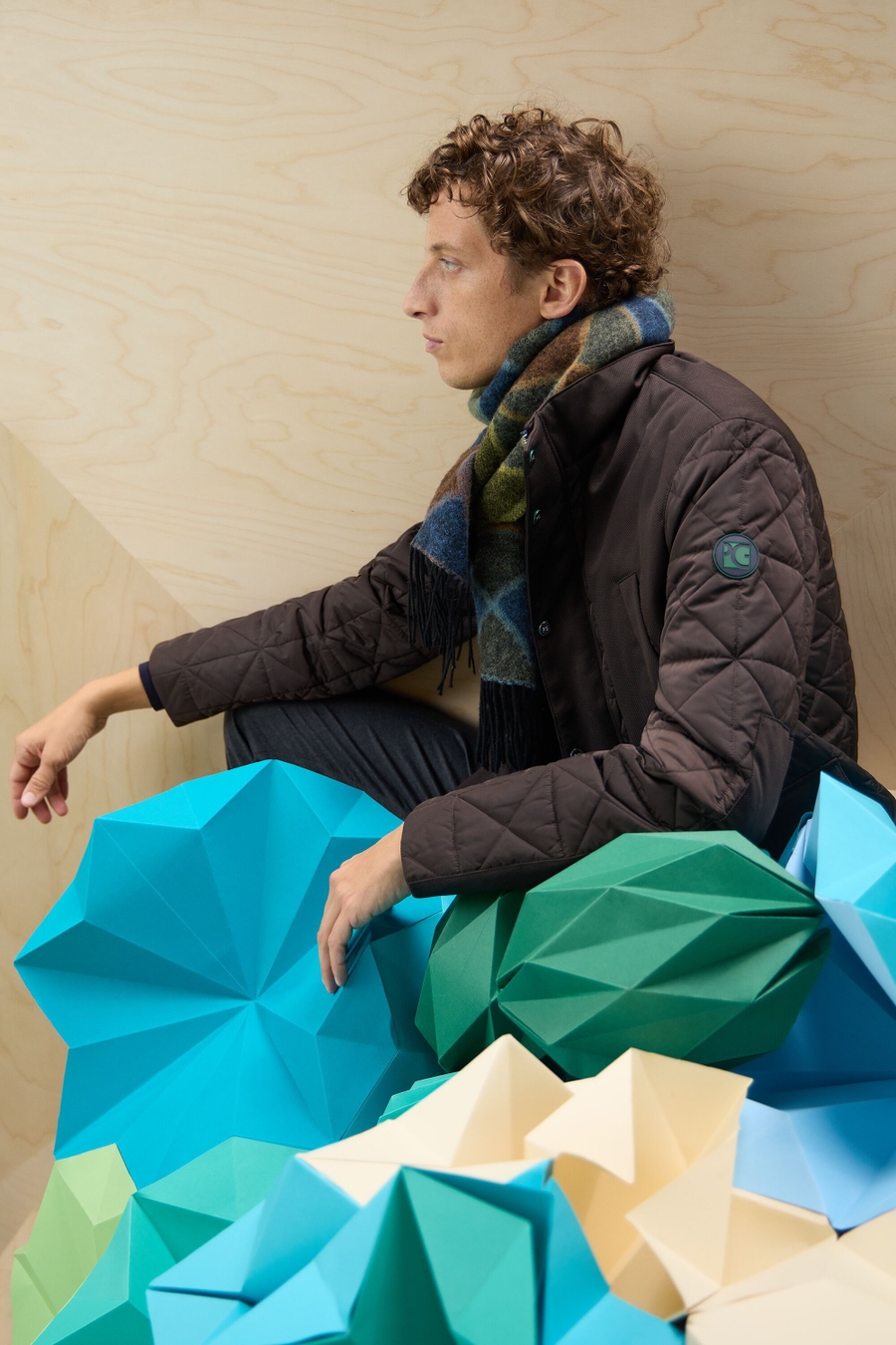 ORIGAMI QUILTED TECHNICAL JACKET
