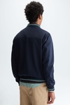 Textured technical bomber jacket