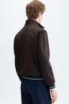 Textured technical jacket