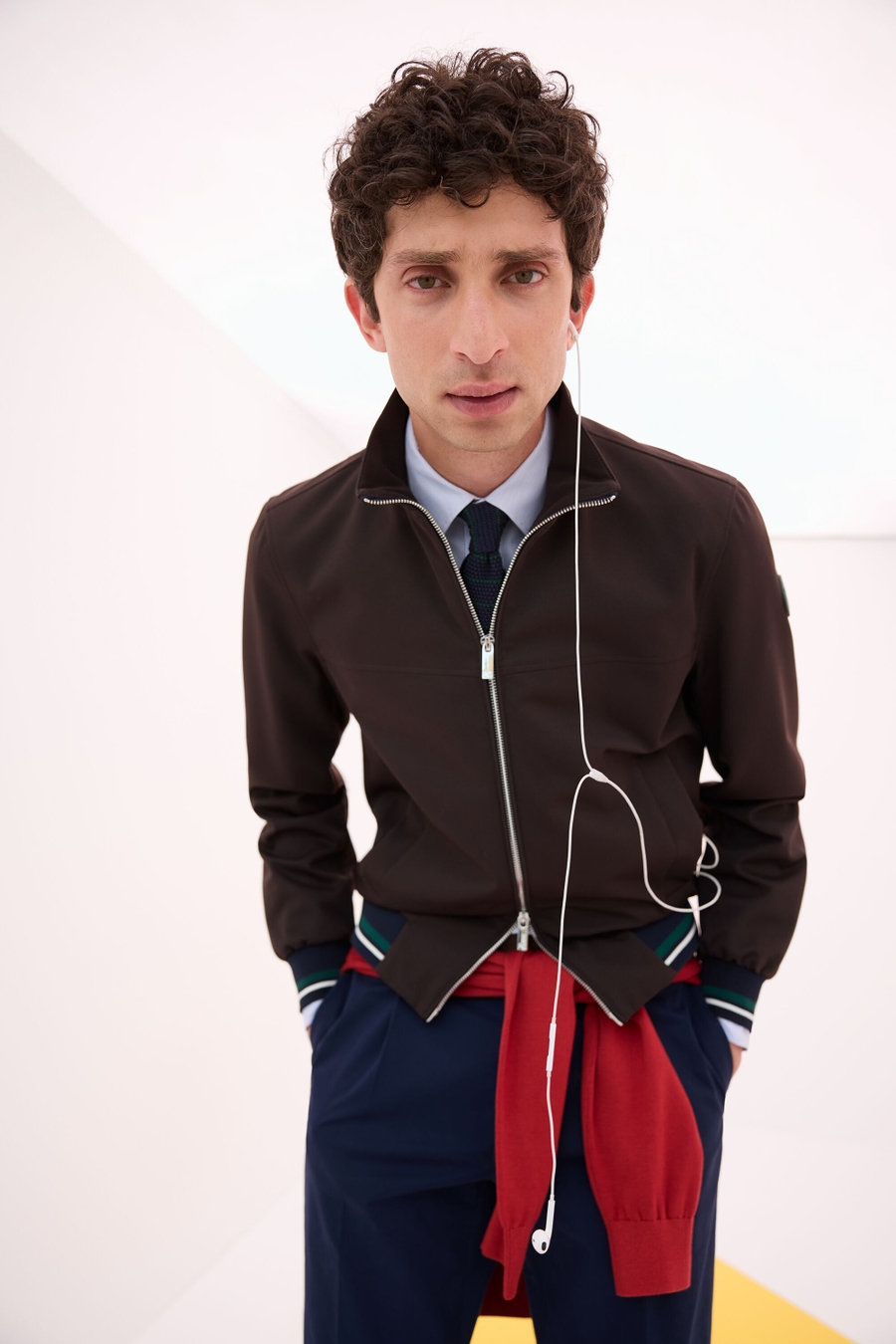 TEXTURED TECHNICAL JACKET