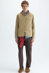 Hooded technical nylon jacket