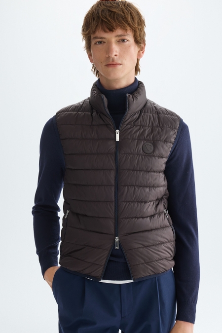 QUILTED TECHNICAL NYLON GILET