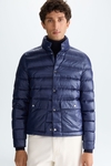 Down-quilted jacket