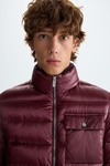 Down quilted nylon jacket