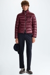 Down quilted nylon jacket