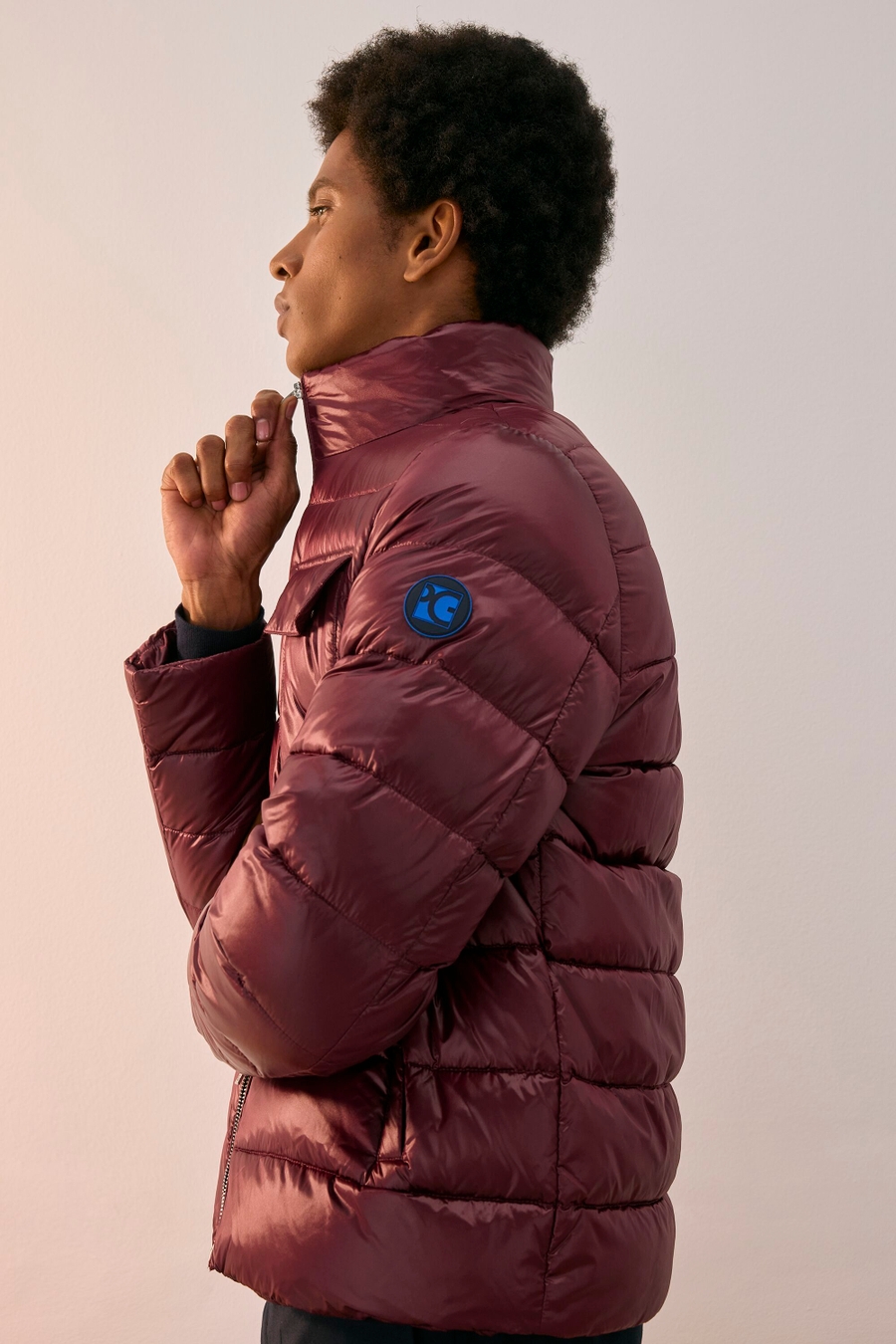 DOWN QUILTED NYLON JACKET