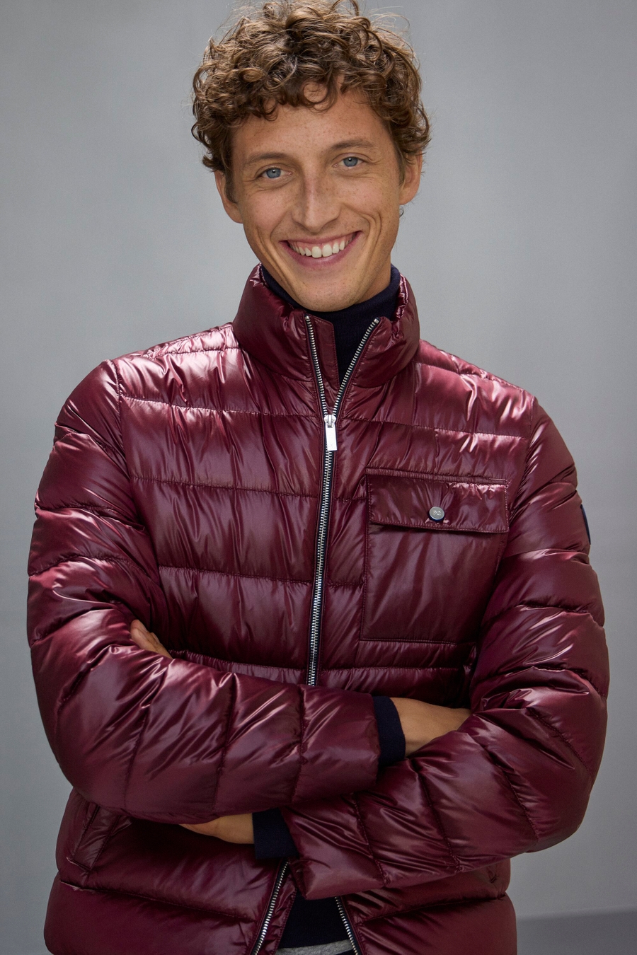 DOWN QUILTED NYLON JACKET