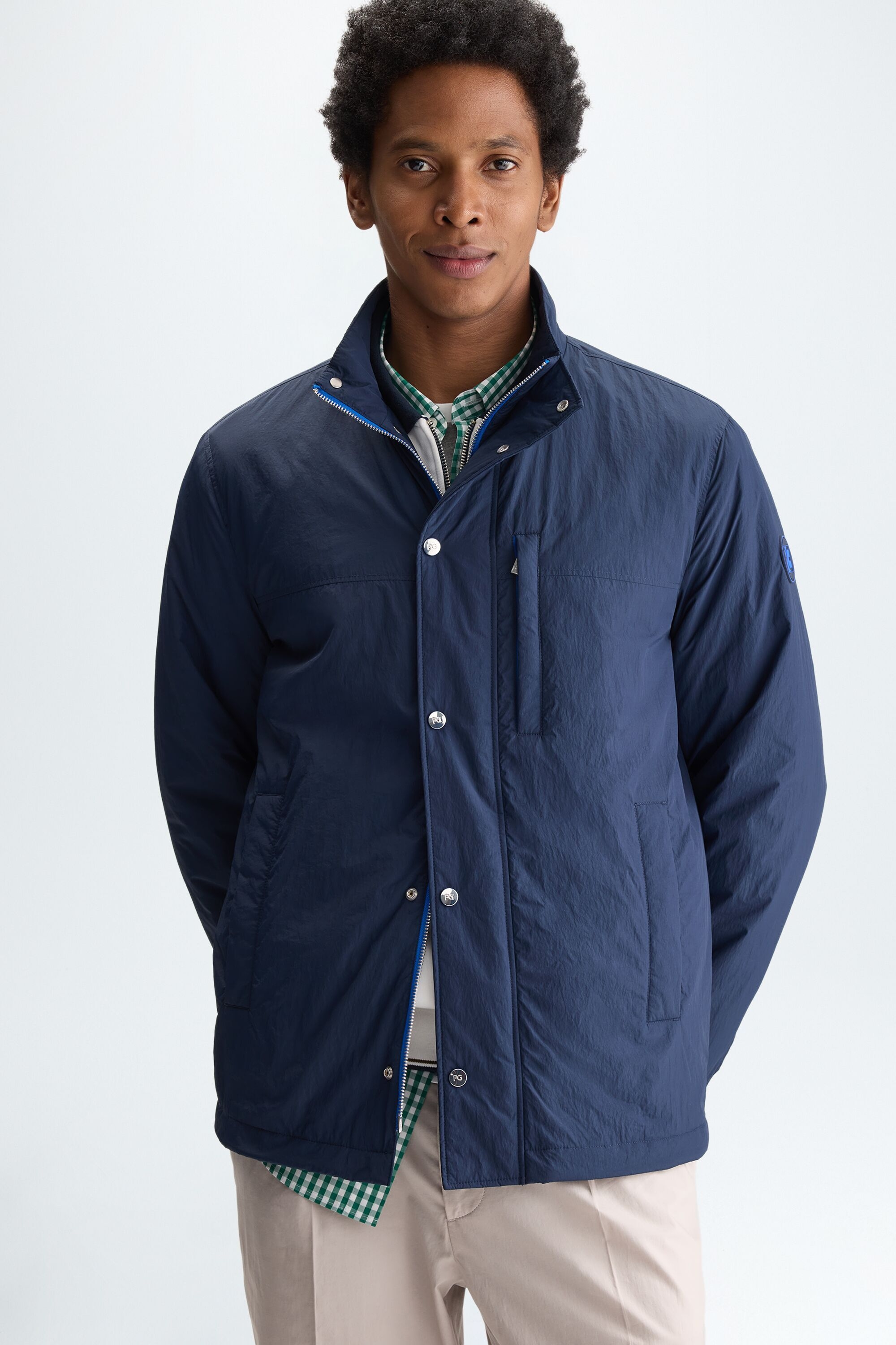 Technical nylon jacket