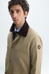 Technical cotton jacket with four pockets
