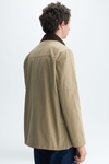 Technical cotton jacket with four pockets
