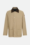 Technical cotton jacket with four pockets