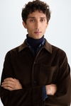 Corduroy overshirt