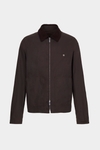 Technical cotton short jacket
