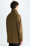 Technical cotton parka