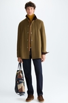 Technical cotton parka
