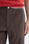 Cotton twill regular fit chino trousers
