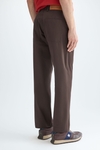 Cotton twill regular fit chino trousers