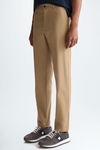 Cotton twill regular fit chino trousers
