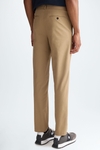 Cotton twill regular fit chino trousers