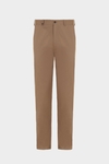Cotton twill regular fit chino trousers