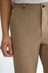 Cotton twill regular fit chino trousers