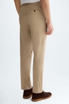 Cotton twill regular fit chino trousers