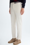 Cotton twill regular fit chino trousers