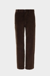 Cotton corduroy relaxed fit trousers